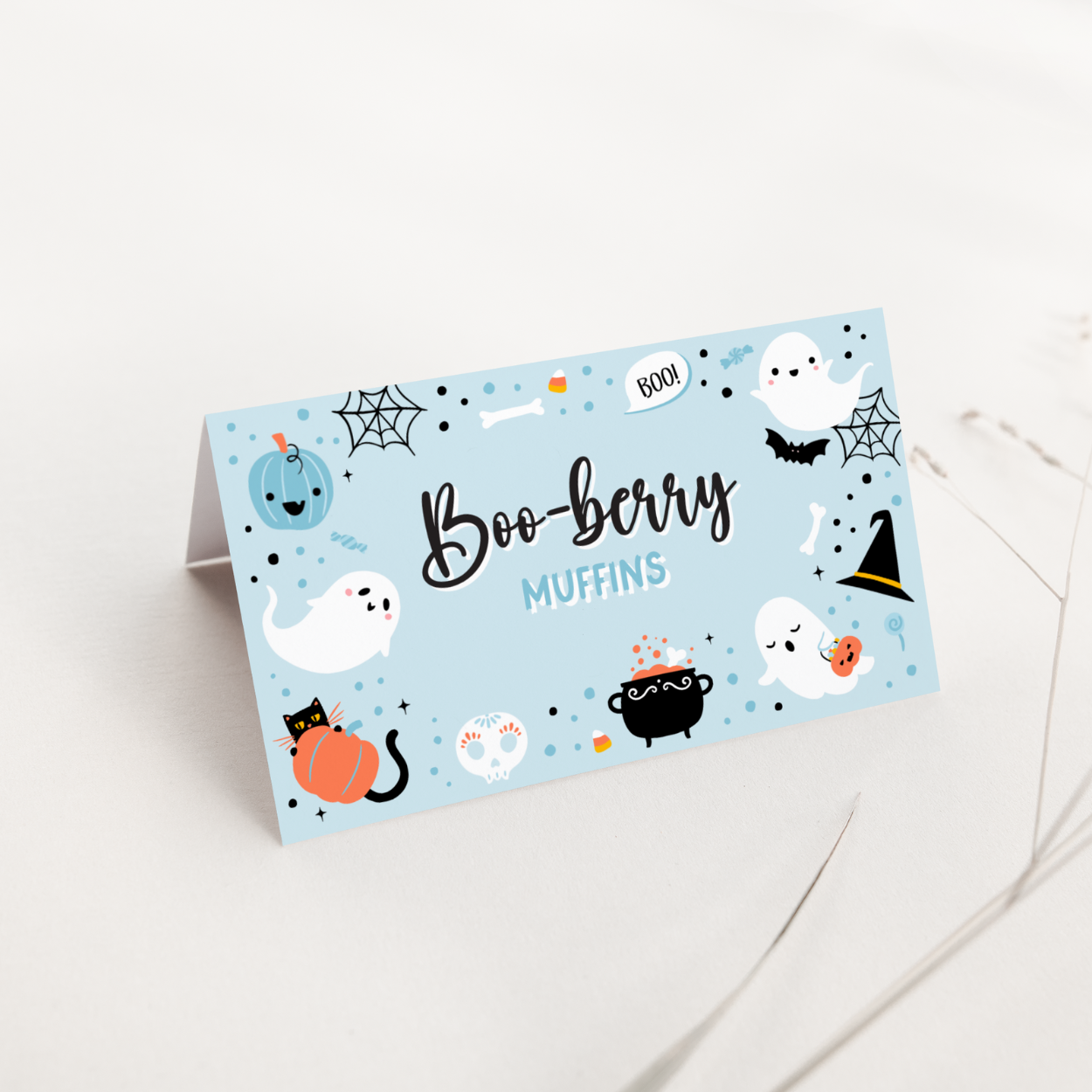 food tent cards
