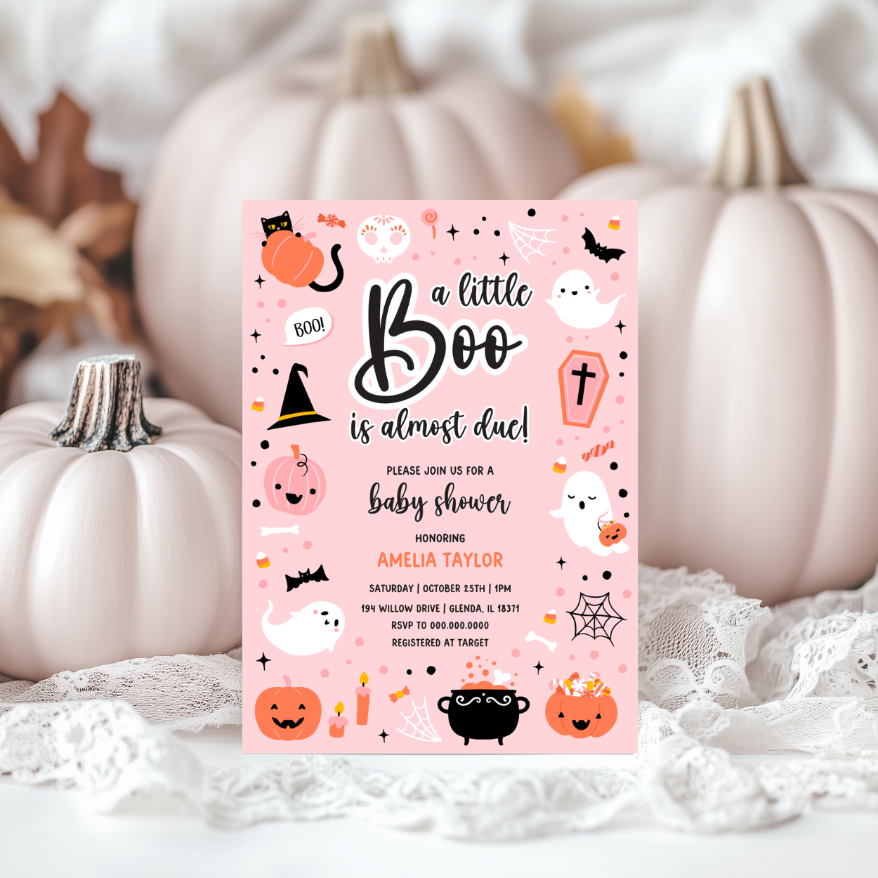 baby shower spooky
