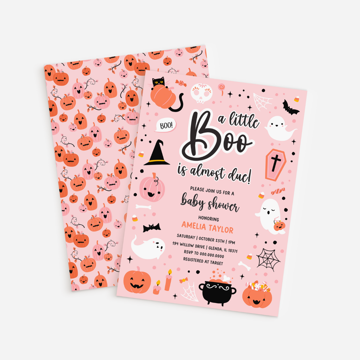 ghost baby shower