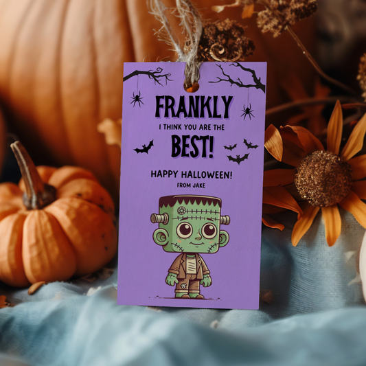 halloween gift tags