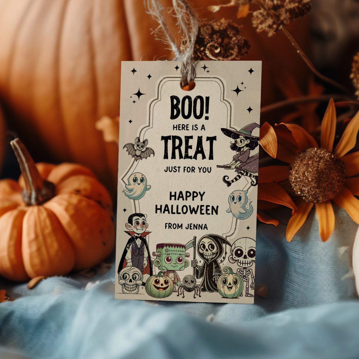 halloween printable favor tags