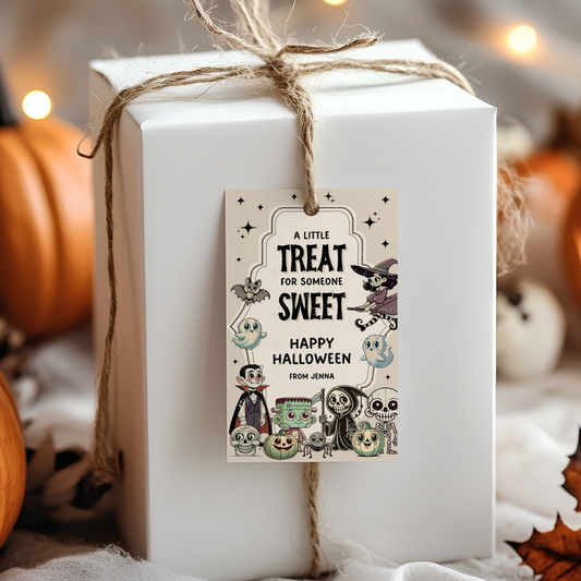 halloween treat tag
