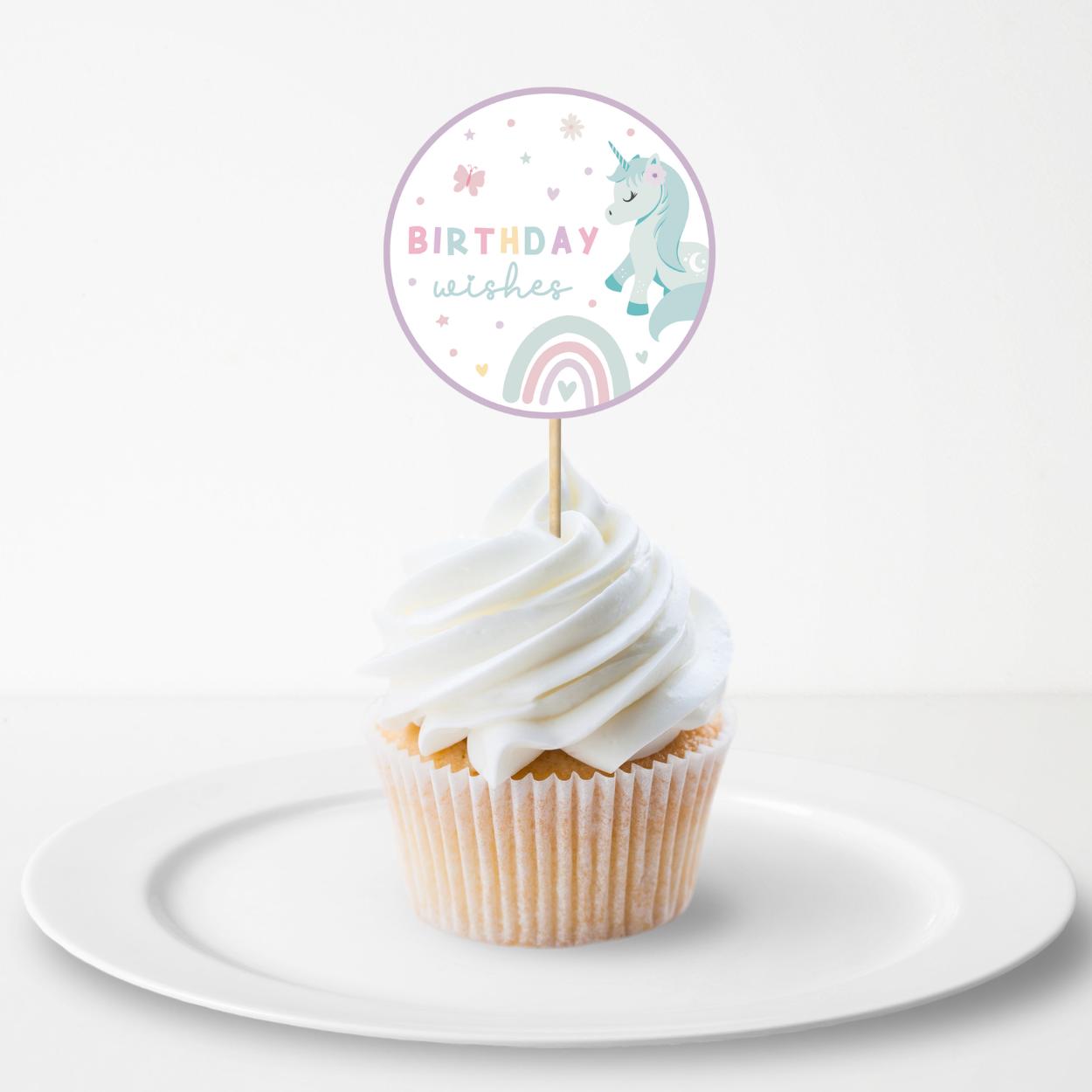 Magical unicorn birthday decor for kids party