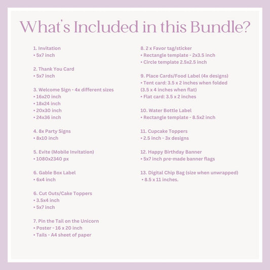 Whats included in this bundle in details