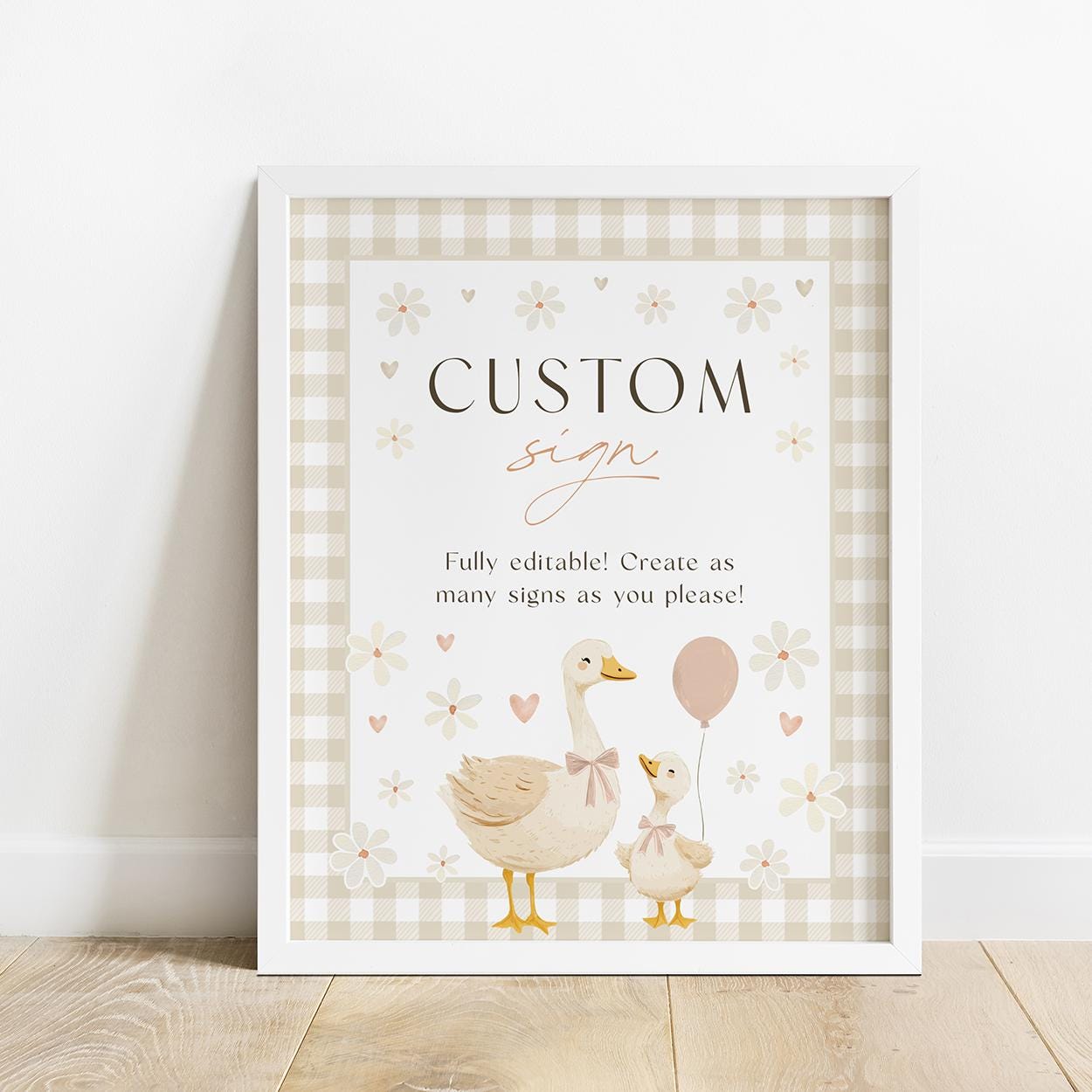 Mother goose theme gender neutral baby decor