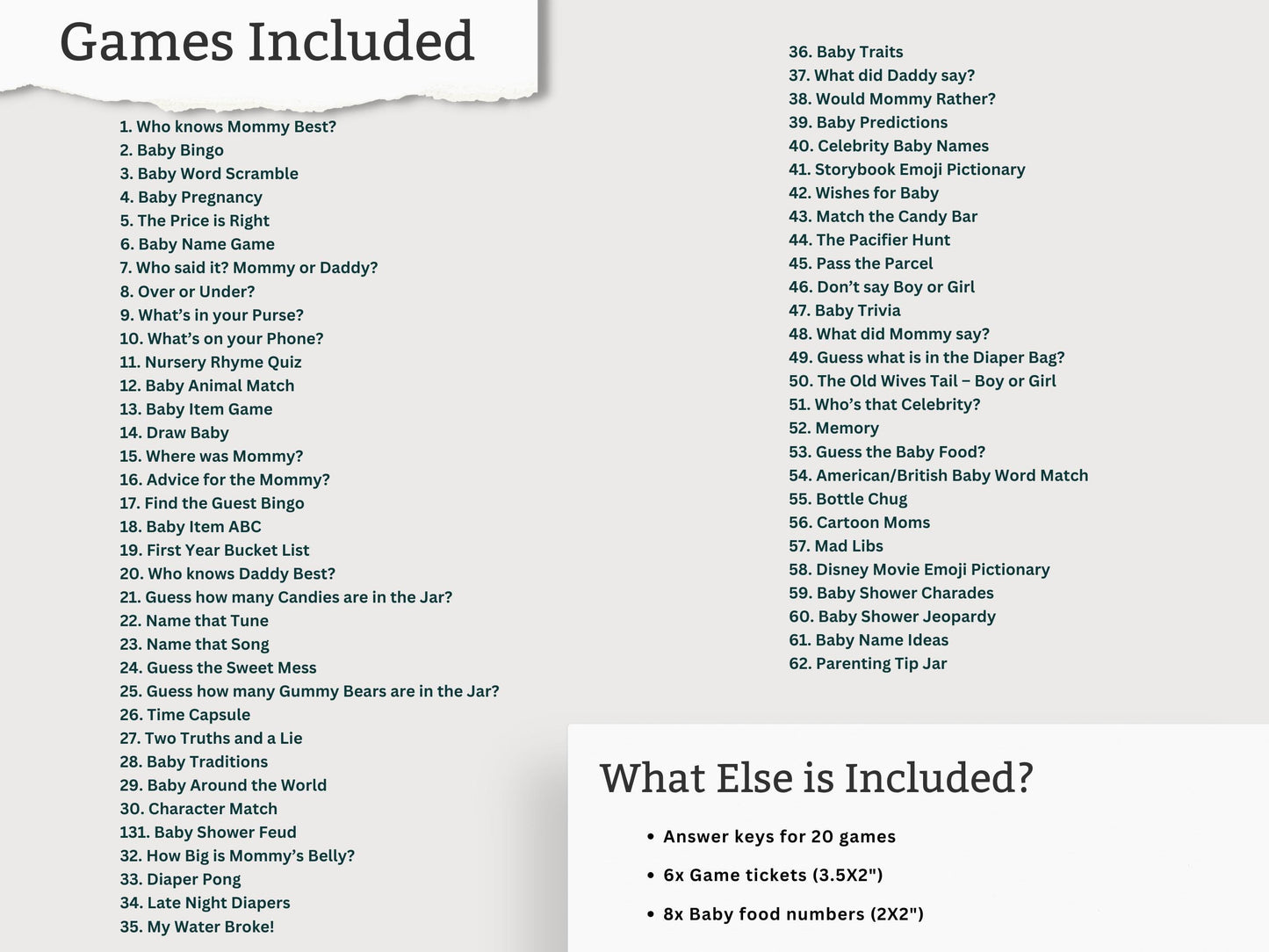 Whats included in this bundle in details