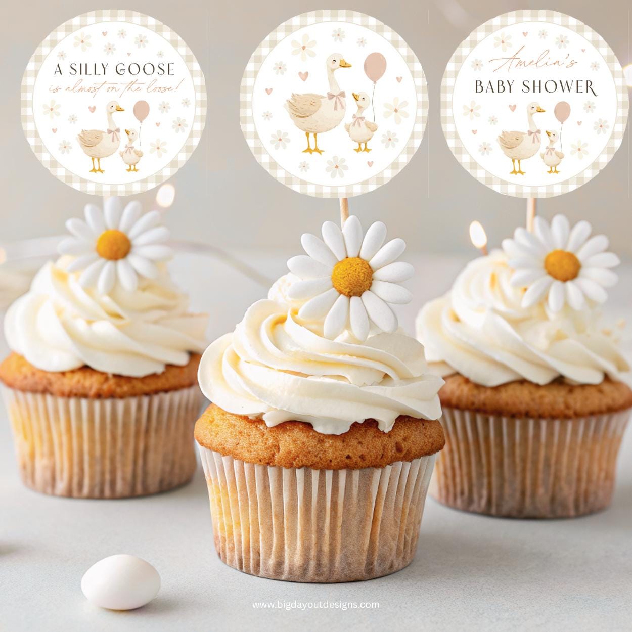 Mother Goose baby shower decorations