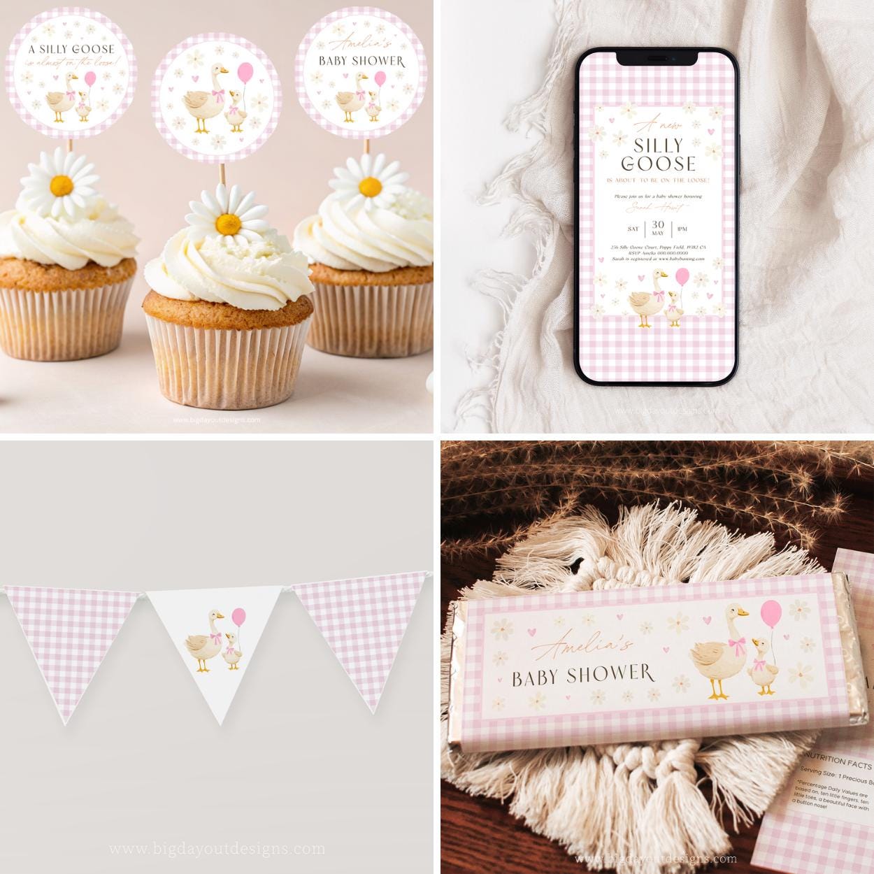 Spring baby shower decorations for girl party