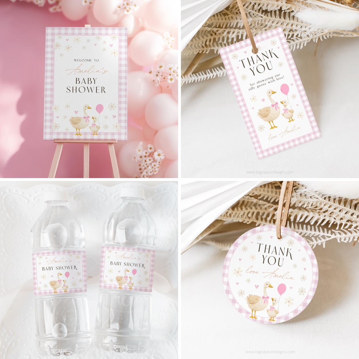Spring baby shower decorations for girl party