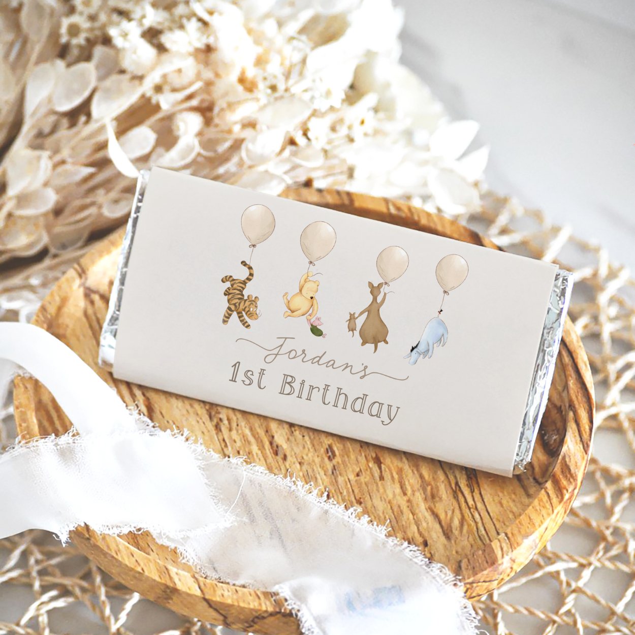 Winnie the Pooh Chocolate Favors - Big Day Out