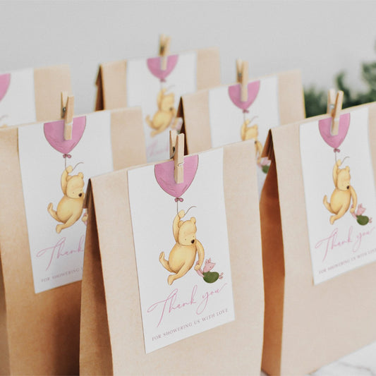 Winnie the Pooh Favor Tags Bundle - Big Day Out