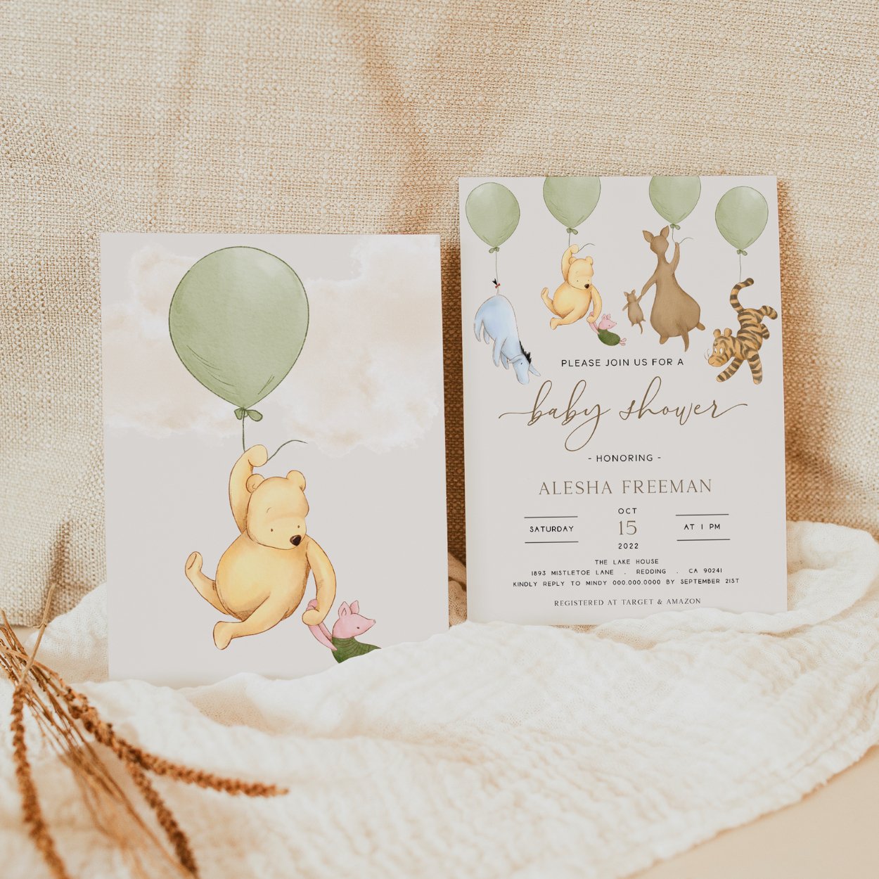 Winnie the Pooh Invitation Set - Big Day Out
