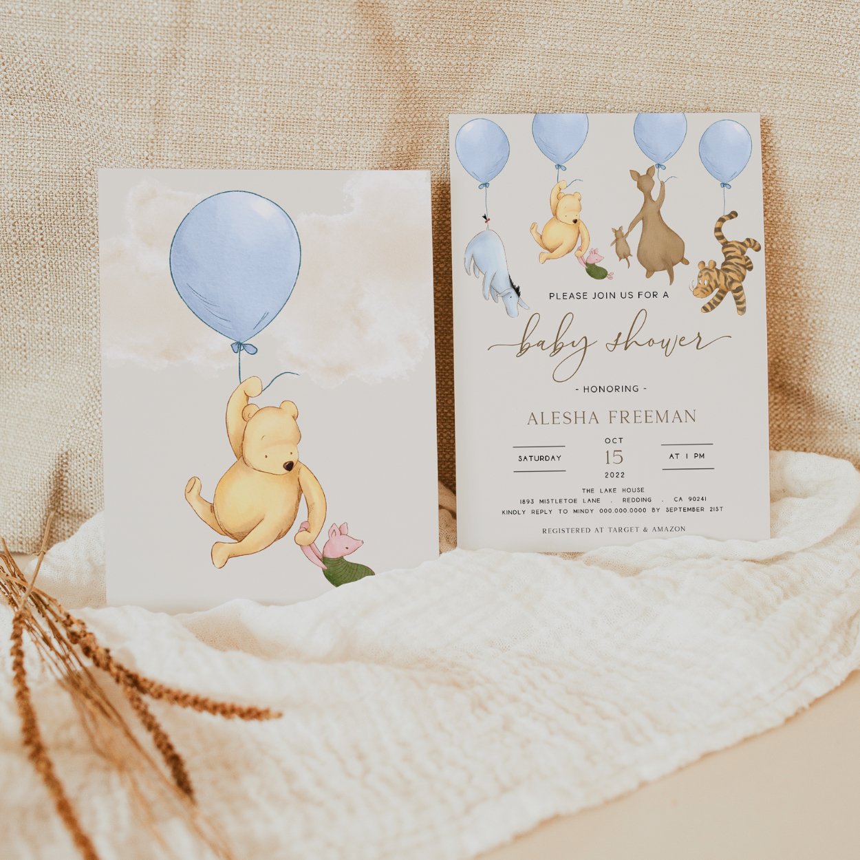 Winnie the Pooh Invitation Set - Big Day Out