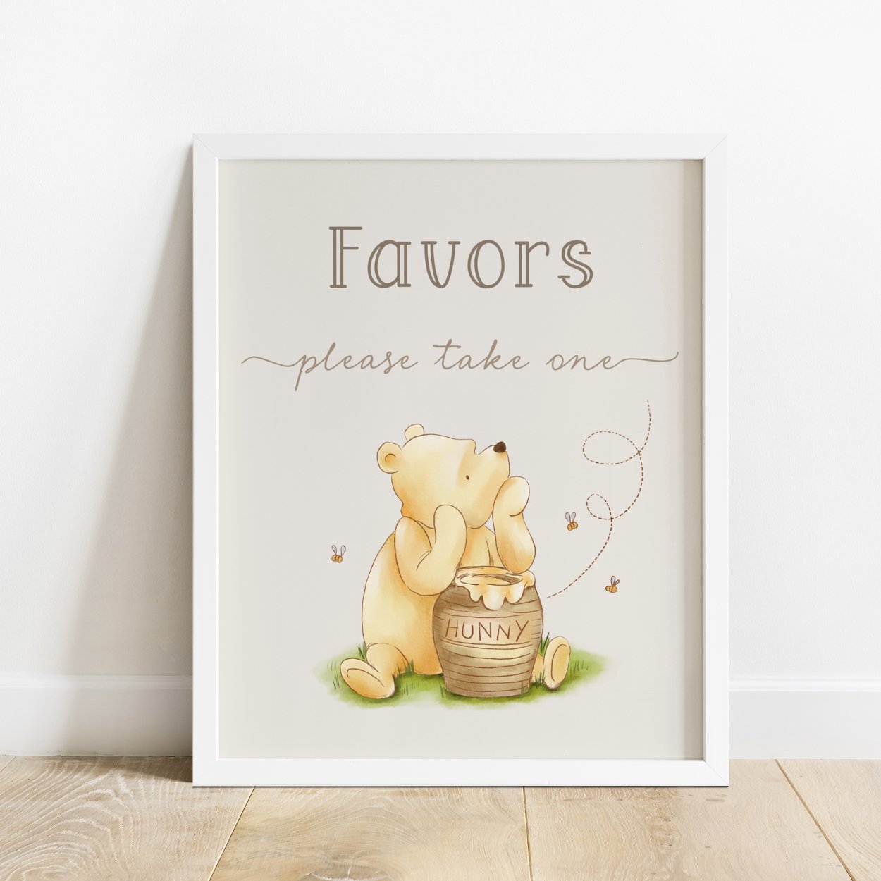 Winnie the Pooh Table Sign Bundle - Big Day Out