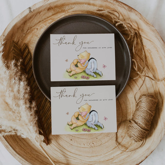 Winnie the Pooh Thank You Card - Big Day Out