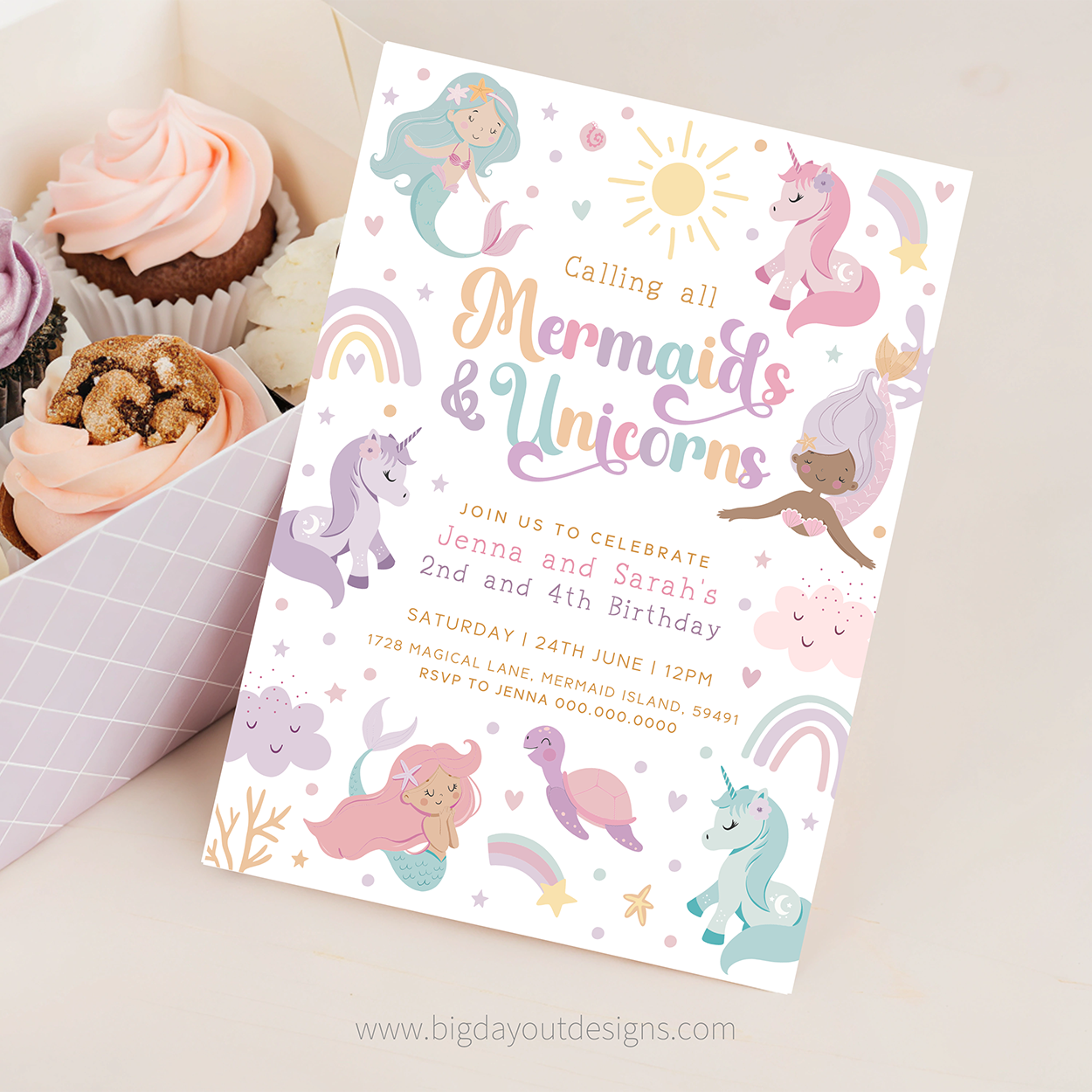Mermaid and Unicorn Party