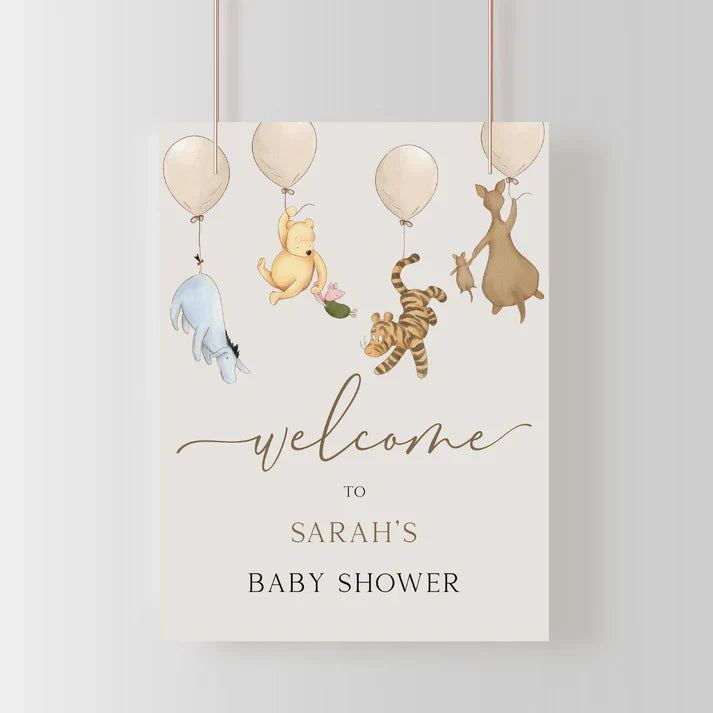 Baby Shower Welcome Sign