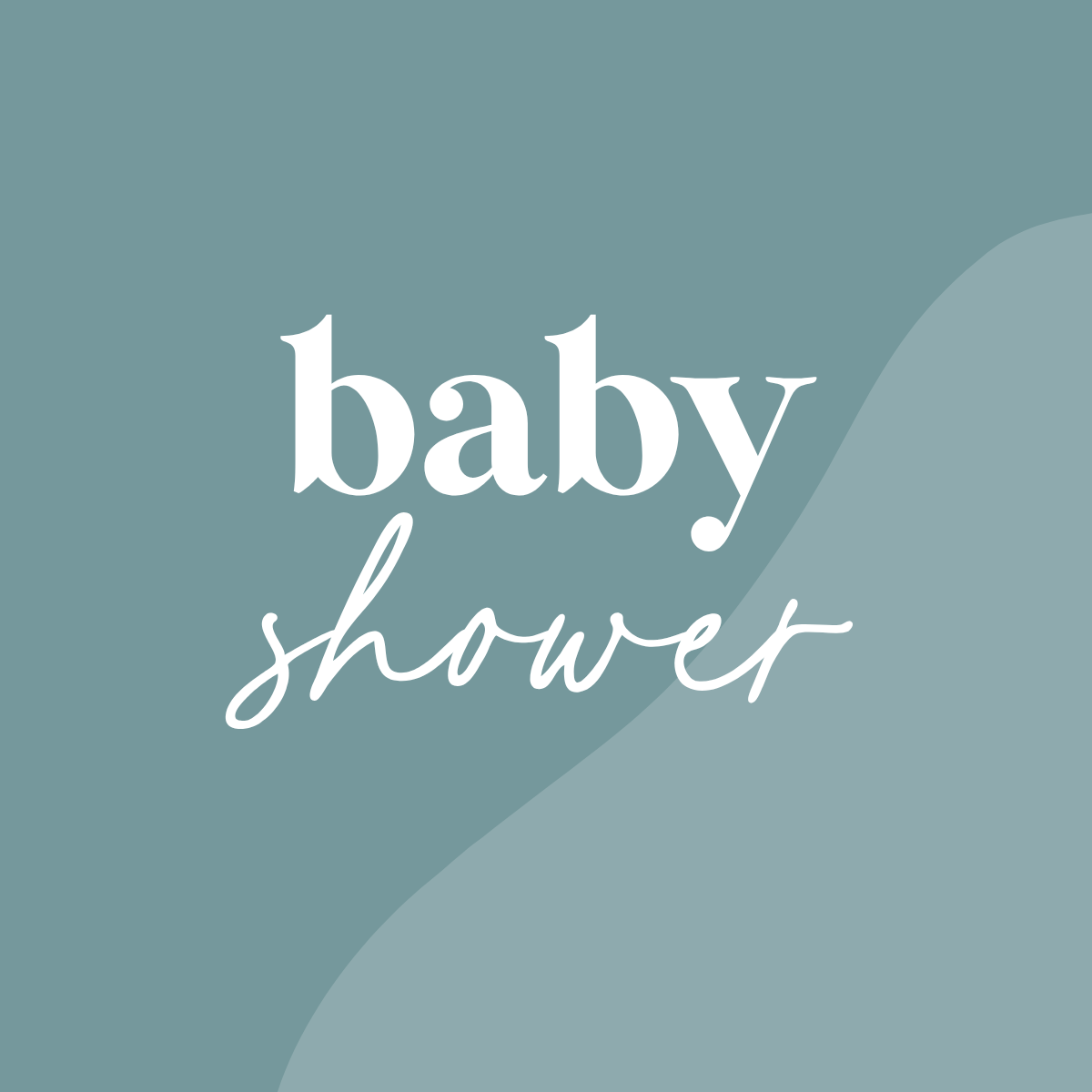 Digital Baby Shower Templates