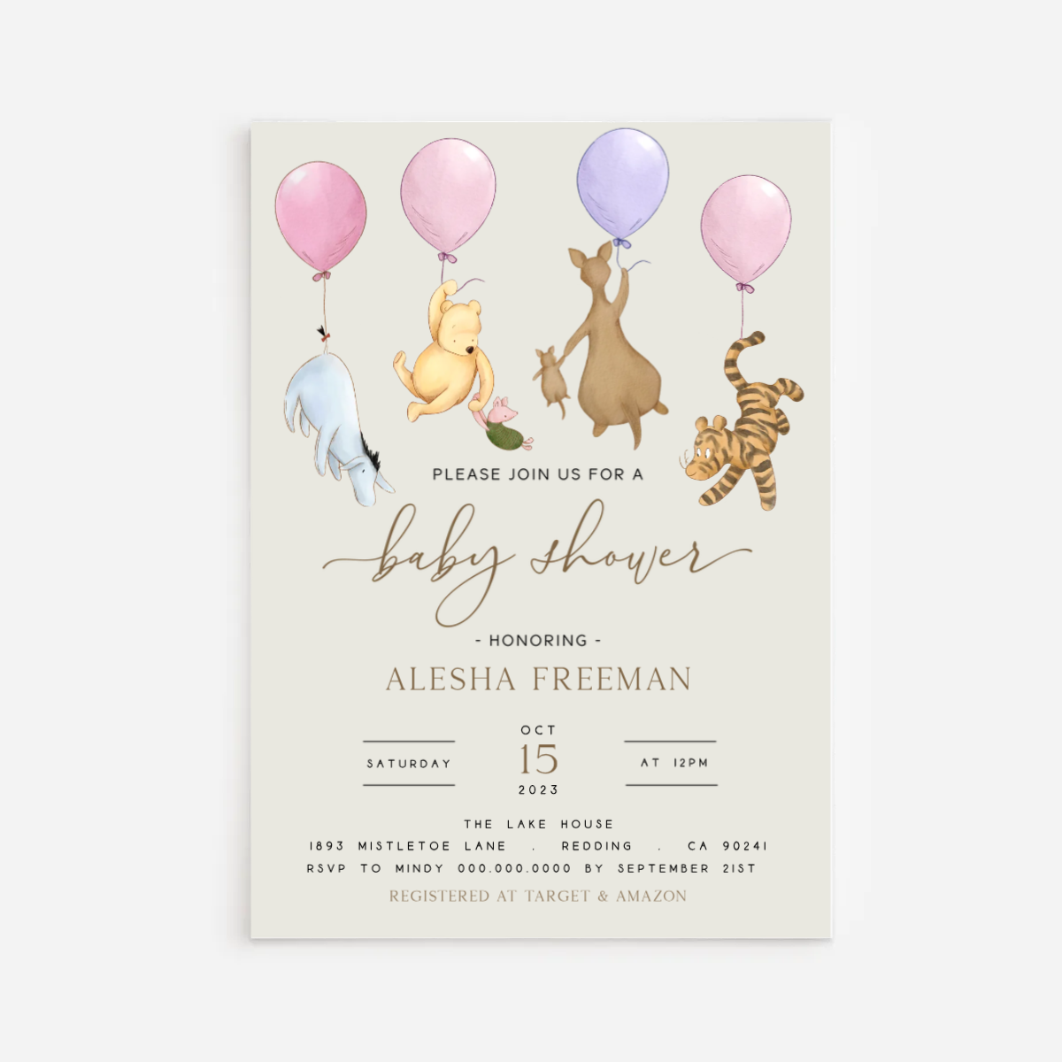 Baby Shower Invitation Templates