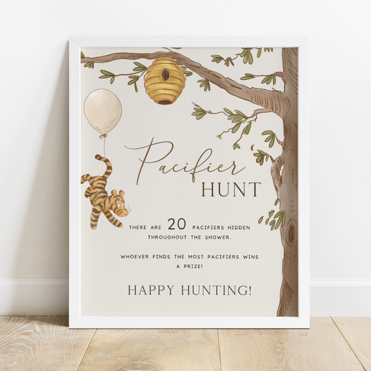 Winnie the Pooh Pacifier Hunt Game