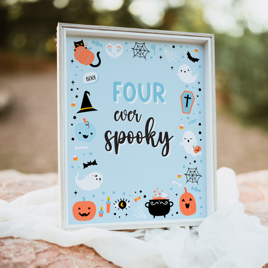 spooktacular party 4th birthday