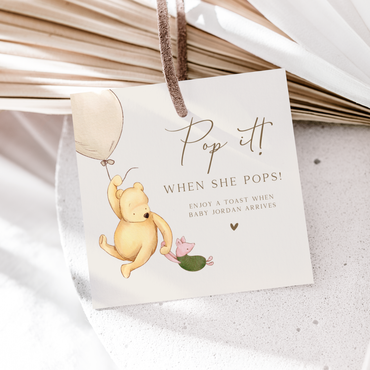 baby shower favors
pop it when she pops
favor tag for guest
winnie pooh favor
pop the bubbly baby
mini champagne tags
baby shower brunch
baby shower gift tag
bottle favor tags
baby shower wine
baby shower tag
bubbly babies
classical pooh