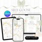 Interactive Goose Baby Shower Invitation