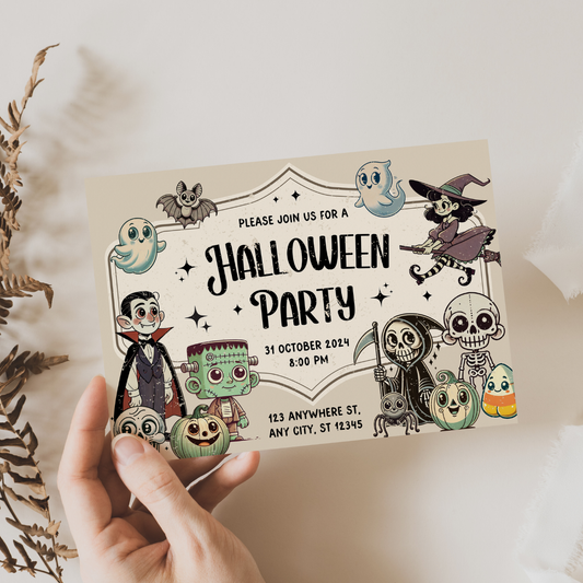 costume party invite