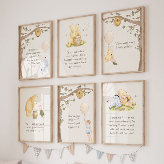 Winnie the Pooh Nursery Prints