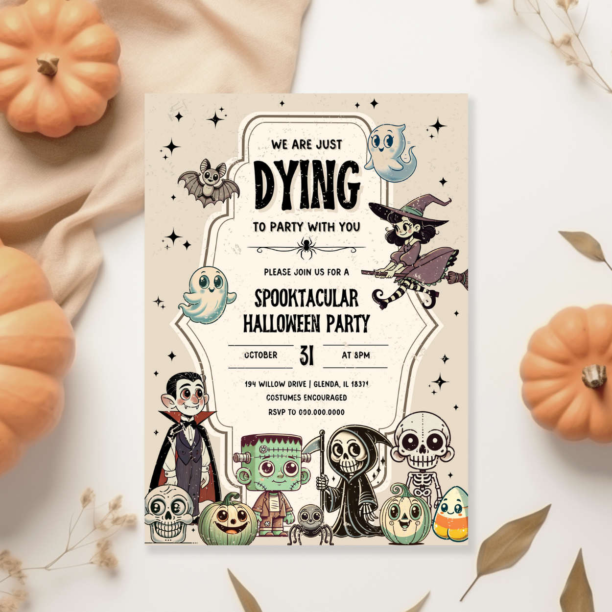 spooktacular invite