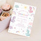 Unicorn Birthday Party Invitation