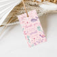 Editable ocean animal party favor labels