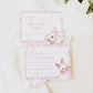 Vintage Easter bunny shower invitation