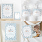 Boy’s 1st Birthday Bunny Decor Bundle – Digital Download