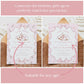 Editable bunny party invitations for girl’s 1st birthday