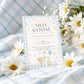 Little goose on the loose baby shower card