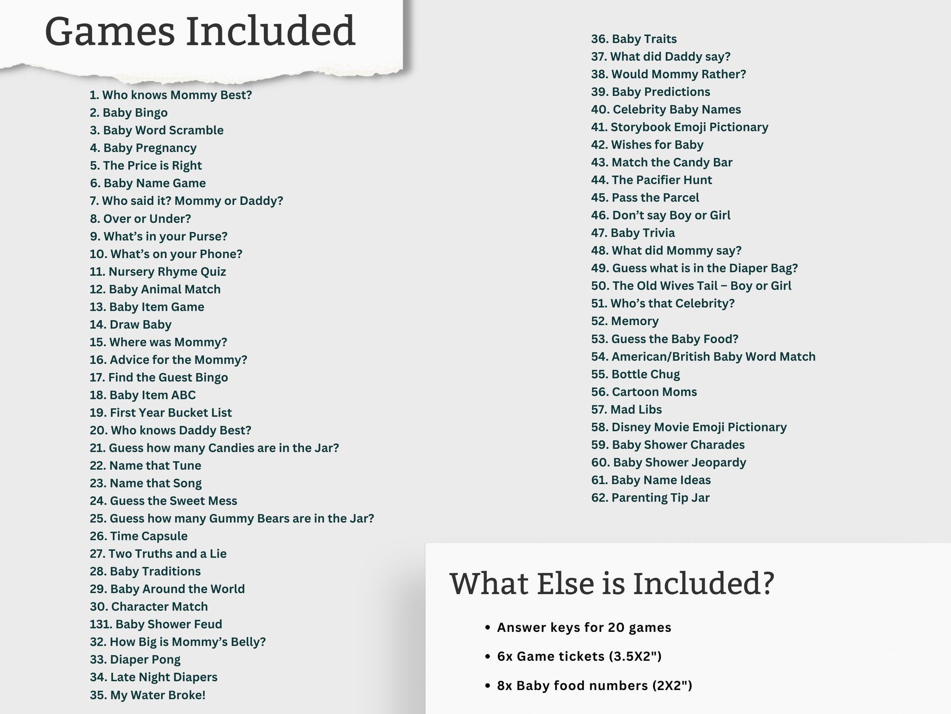Whats included in this bundle in details