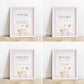 Vintage goose party table sign