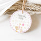 Mother goose pink baby sprinkle decor