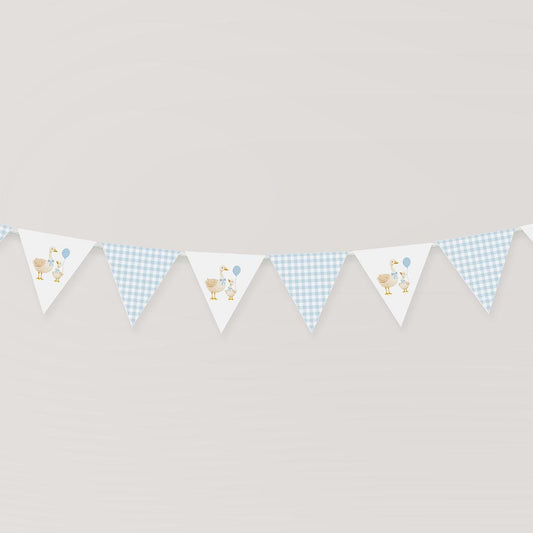 Rustic mother goose party decor garland
