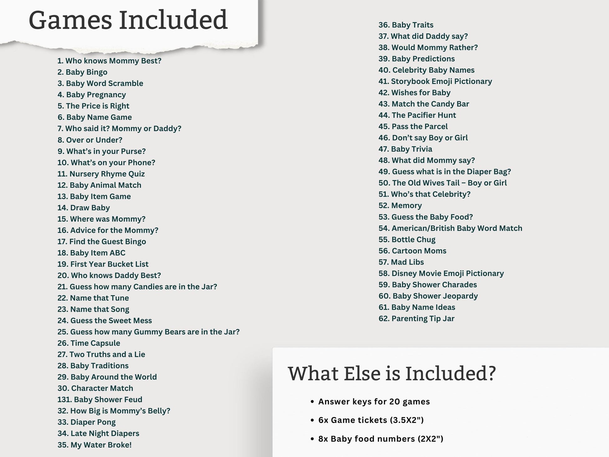 Whats included in this bundle in details