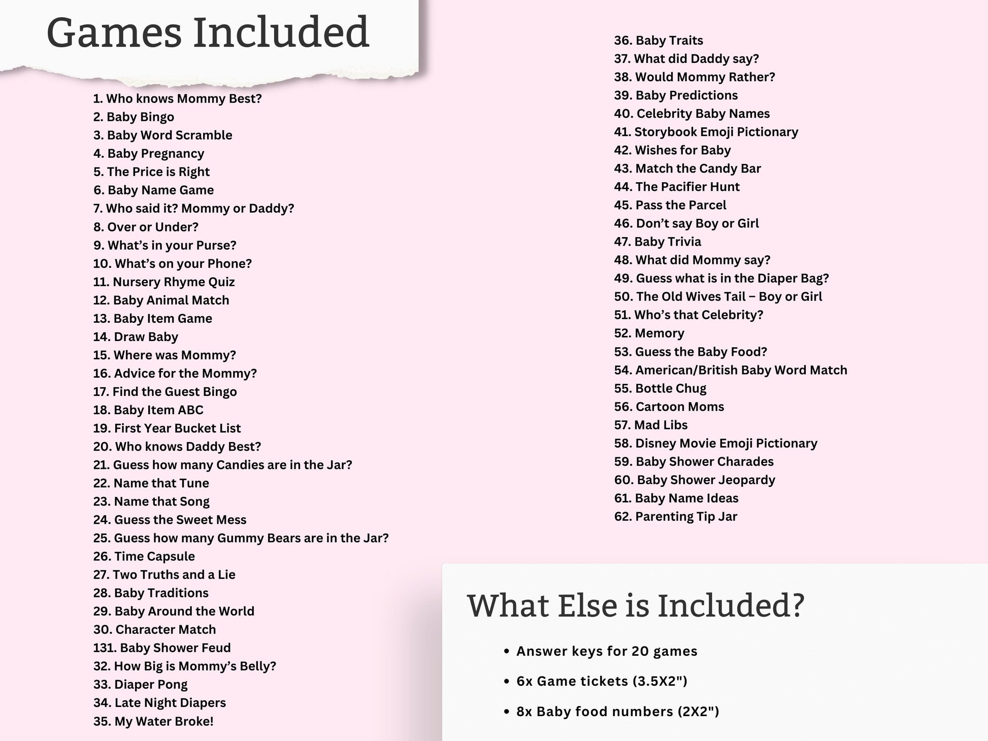 Whats included in this bundle in details