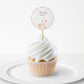 Editable little goose birthday favor label