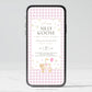 Editable girl baby shower mobile invitation
