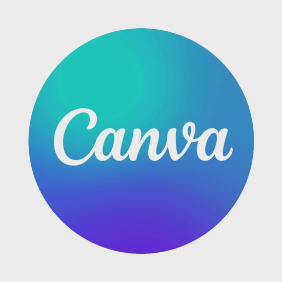 Video of efditing template in Canva