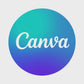 Video of efditing template in Canva