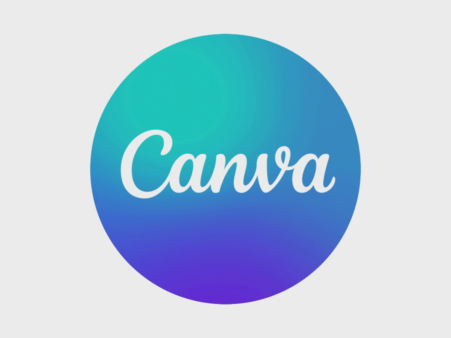Video of efditing template in Canva