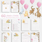 Winnie the Pooh 60x Baby Shower Games Bundle - Big Day Out