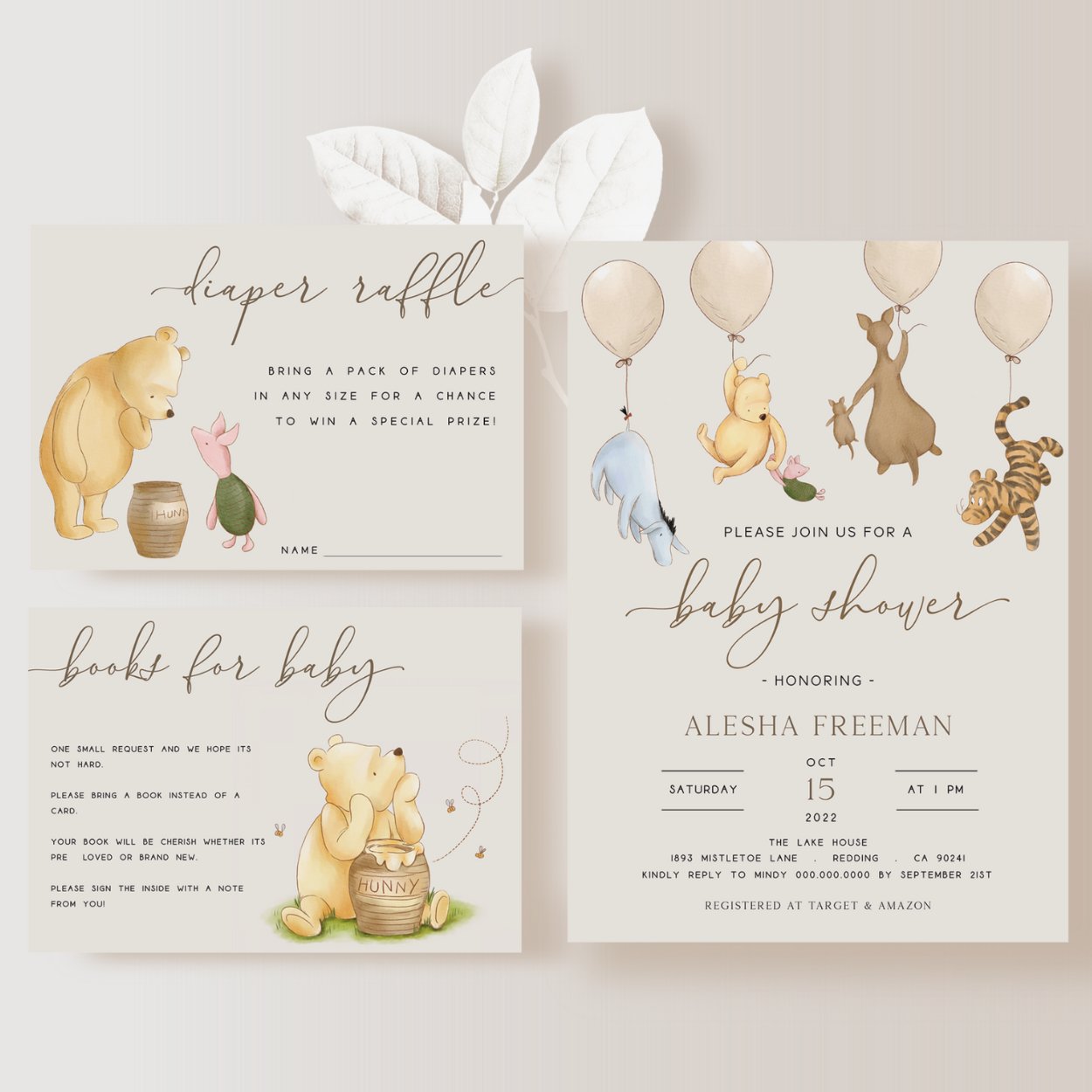 Winnie the cheapest Pooh Premade Baby Photo Album