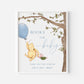 Winnie the Pooh Bear Books for Baby Sign - Big Day Out